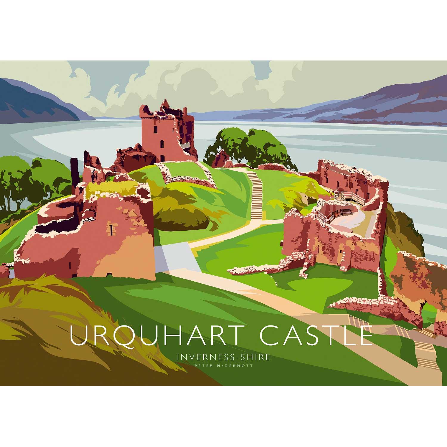 Urquhart Castle by Peter McDermott