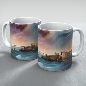 Blackness Castle  Mug from an original painting by artist Esther Cohen