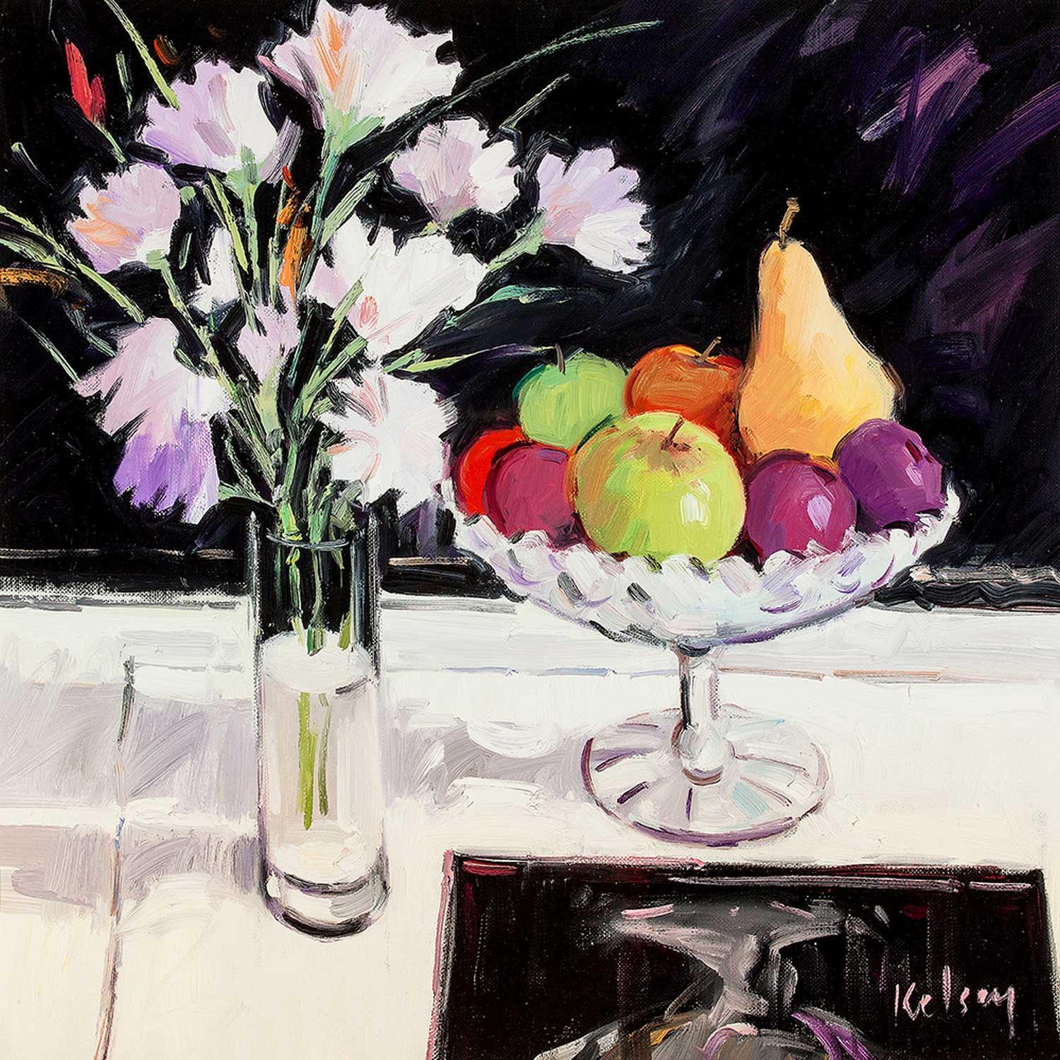 Still Life with Fruit by artist Robert Kelsey