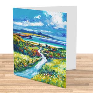 Fiscavaig, Isle of Skye Greeting Card from an original painting by artist Jean Feeney