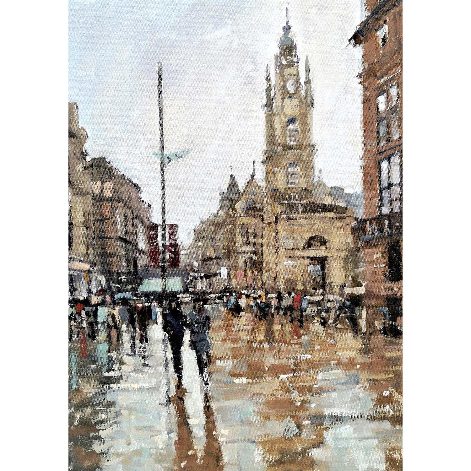Wet Day, Glasgow by Peter Foyle