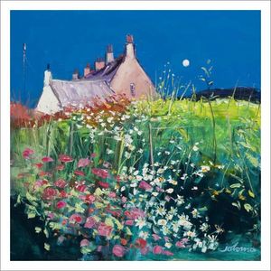 The Garden, Bishop's House, Iona Art Print from an original painting by artist John Lowrie Morrison (Jolomo)