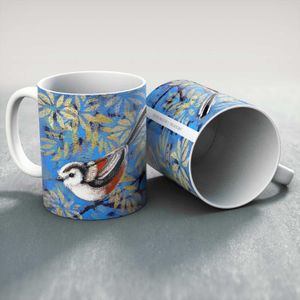 The Acrobat Mug from an original painting by artist Ingrid Nilsson