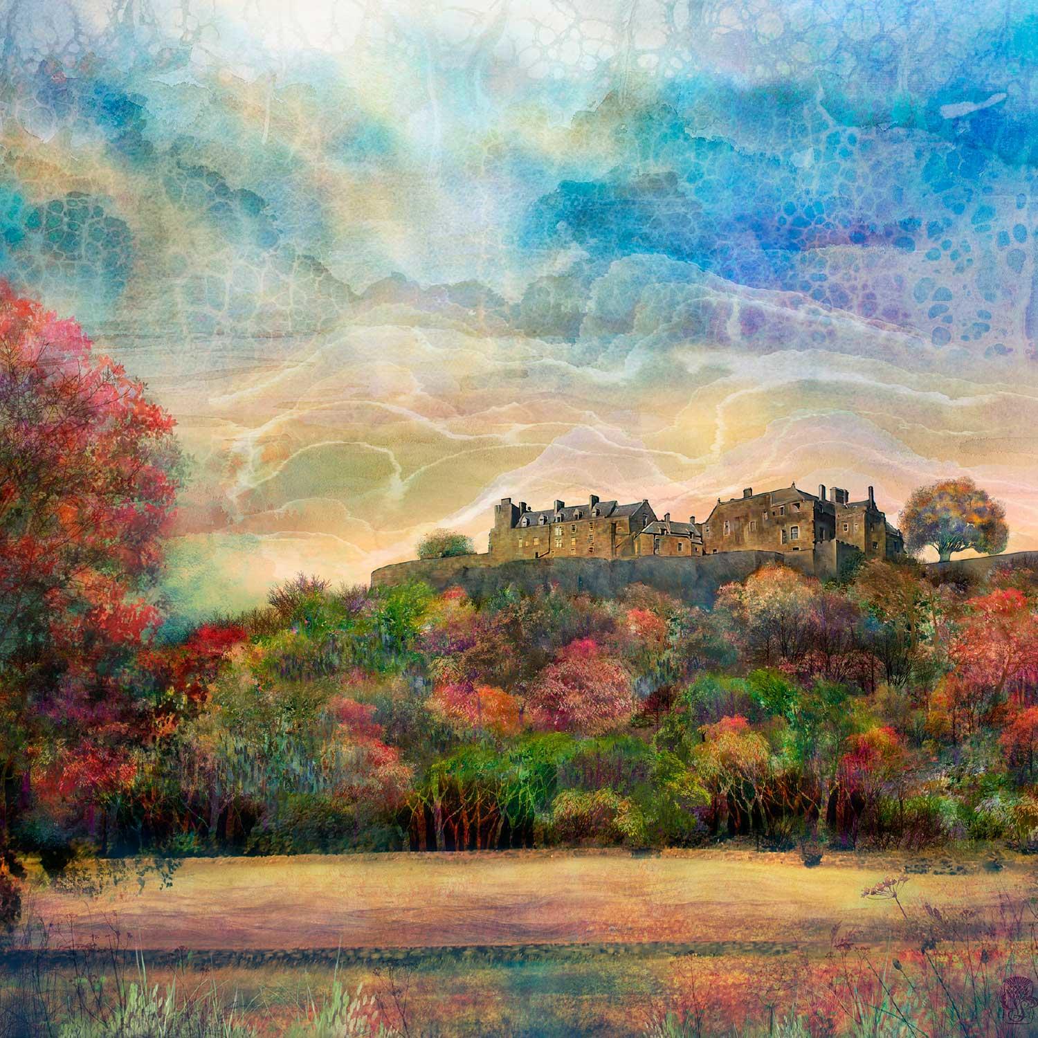 Stirling Castle by artist Lee Scammacca