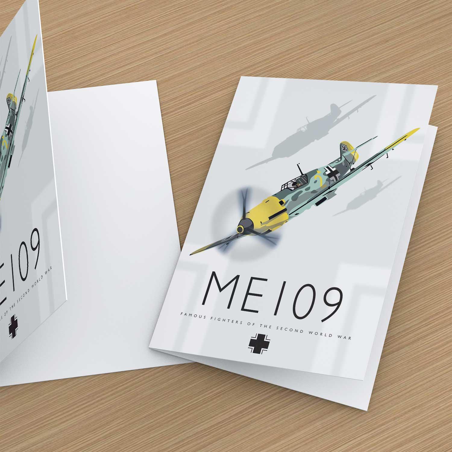 ME109 Greeting Card from an original painting by artist Peter McDermott