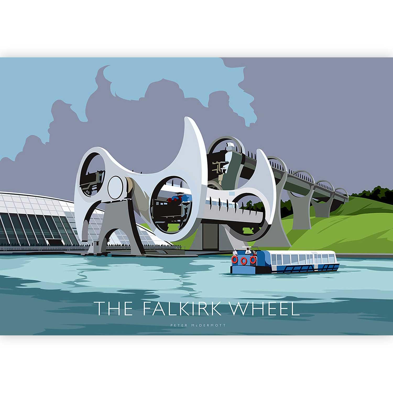 Falkirk Wheel by Peter McDermott