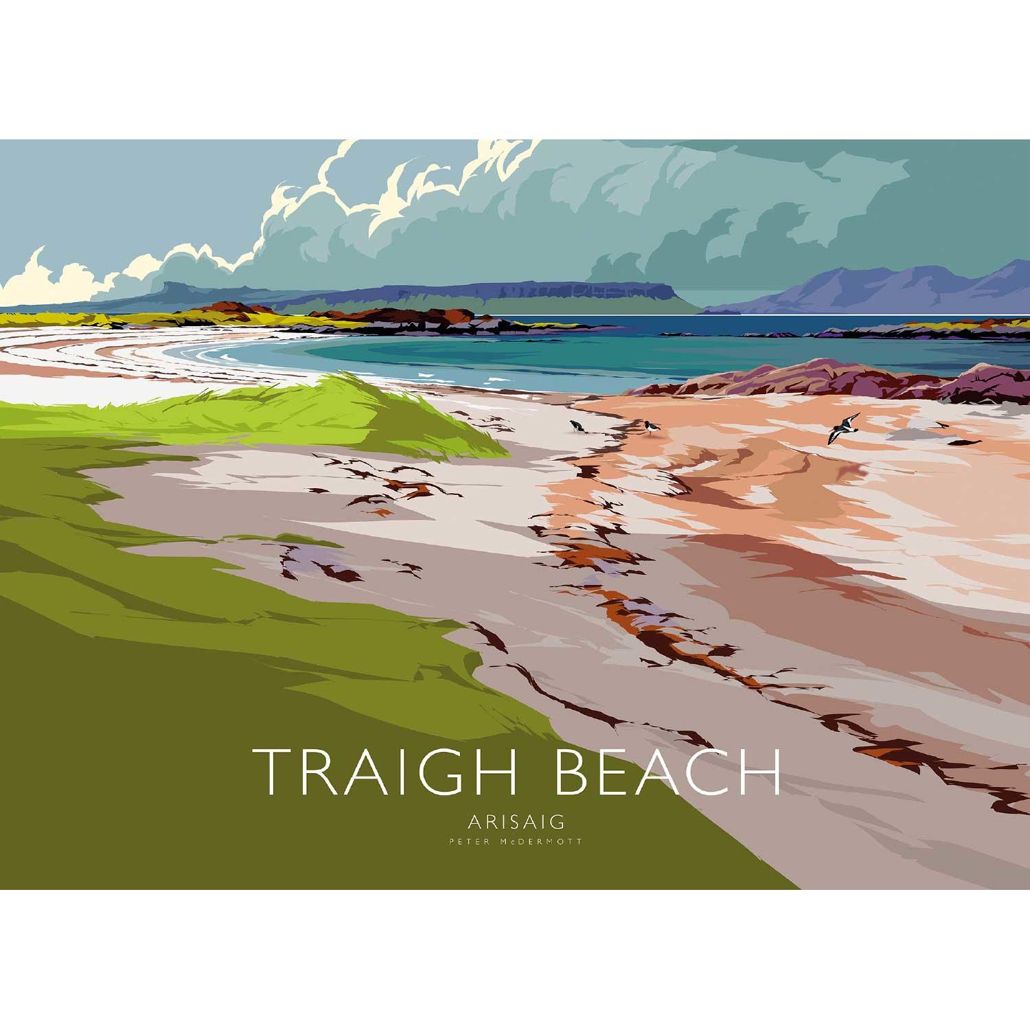 Traigh Beach Arisaig by Peter McDermott