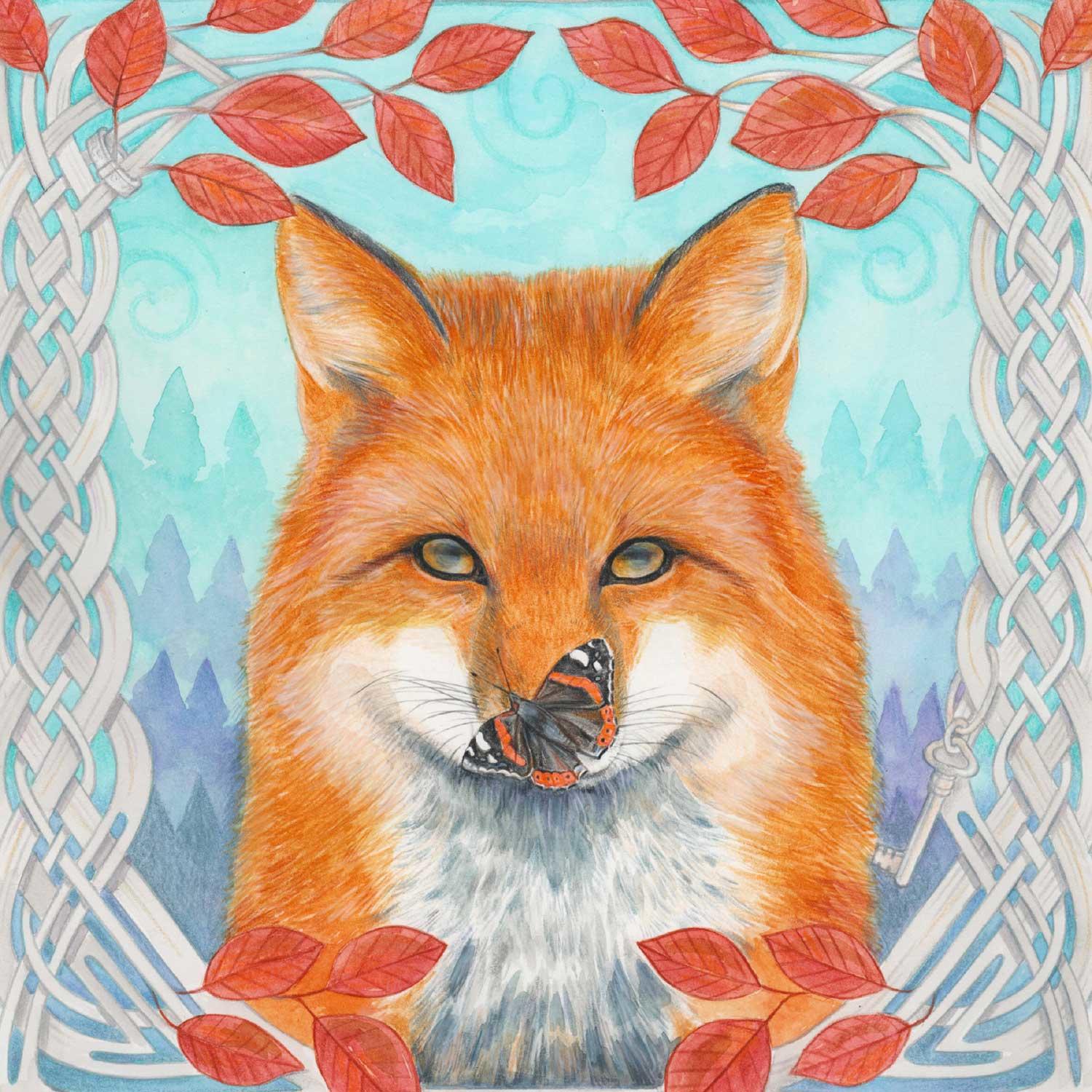 Fox by Marjory Tait