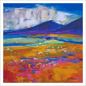 Scarisdale Point, Isle of Mull Art Print from an original painting by artist John Lowrie Morrison (Jolomo)
