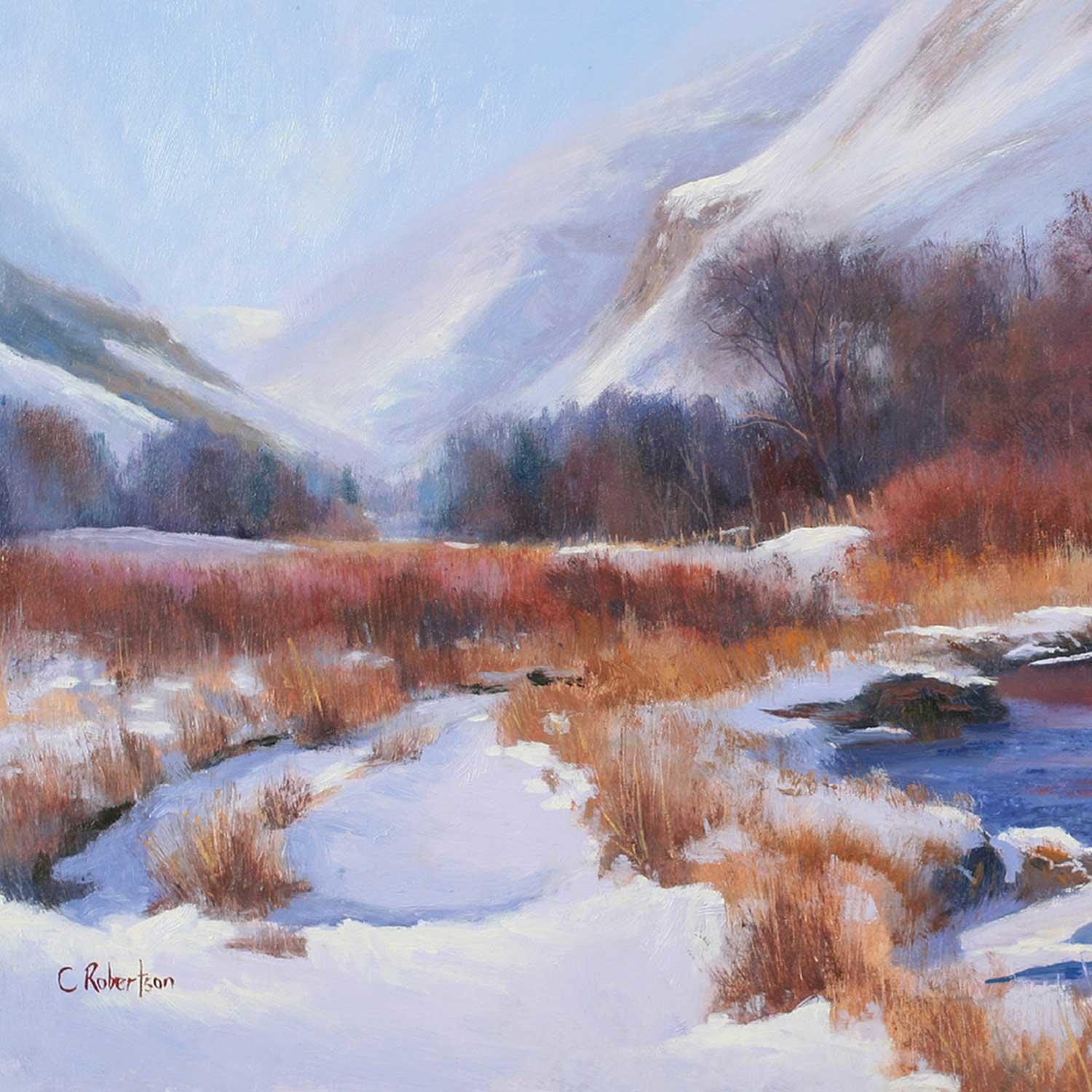 Winter Blues, Glenshee by Colin Robertson