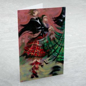 On Your Toes Greeting Card from an original painting by artist Janet McCrorie