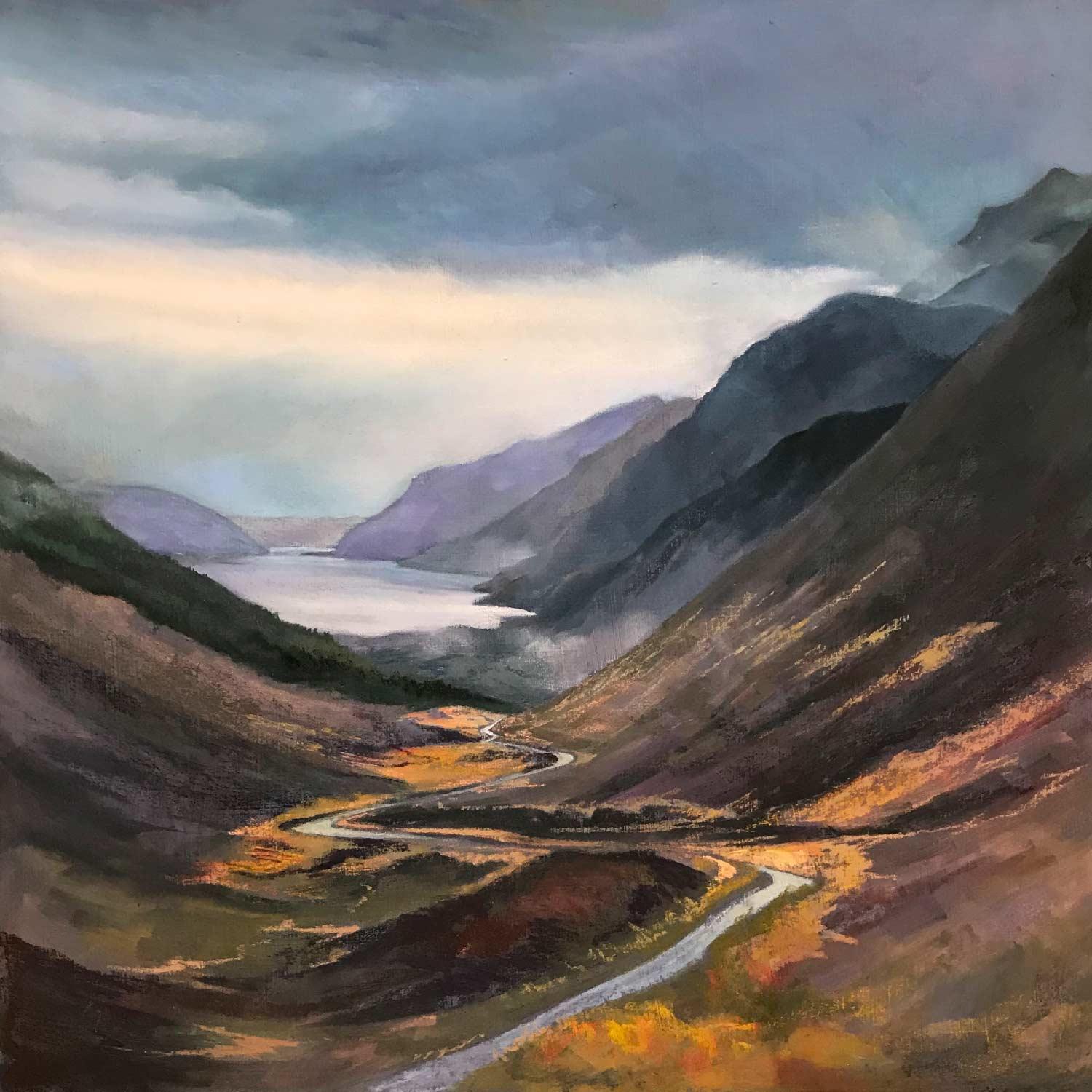 Road to Torridon by Margaret Evans