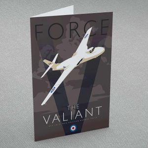 The Valiant Greeting Card from an original painting by artist Peter McDermott