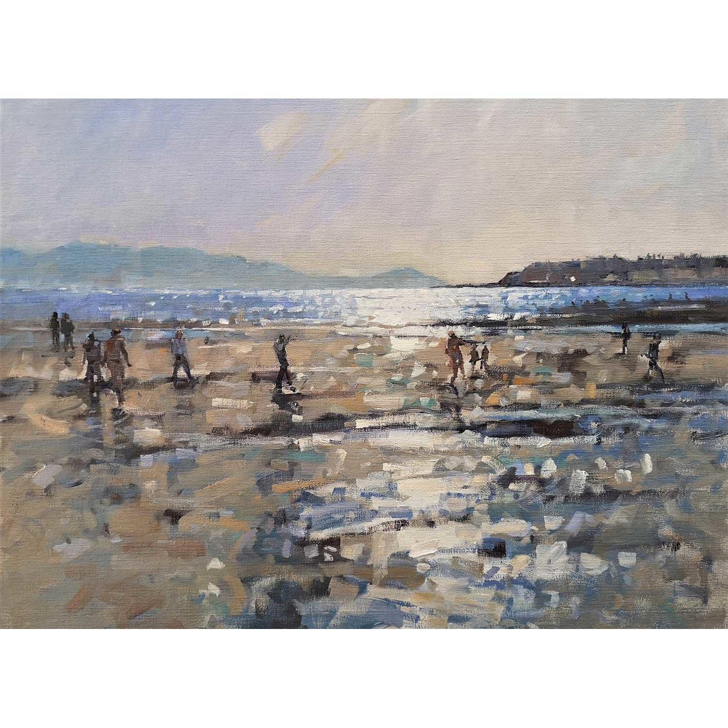 Evening Light, Troon by Peter Foyle