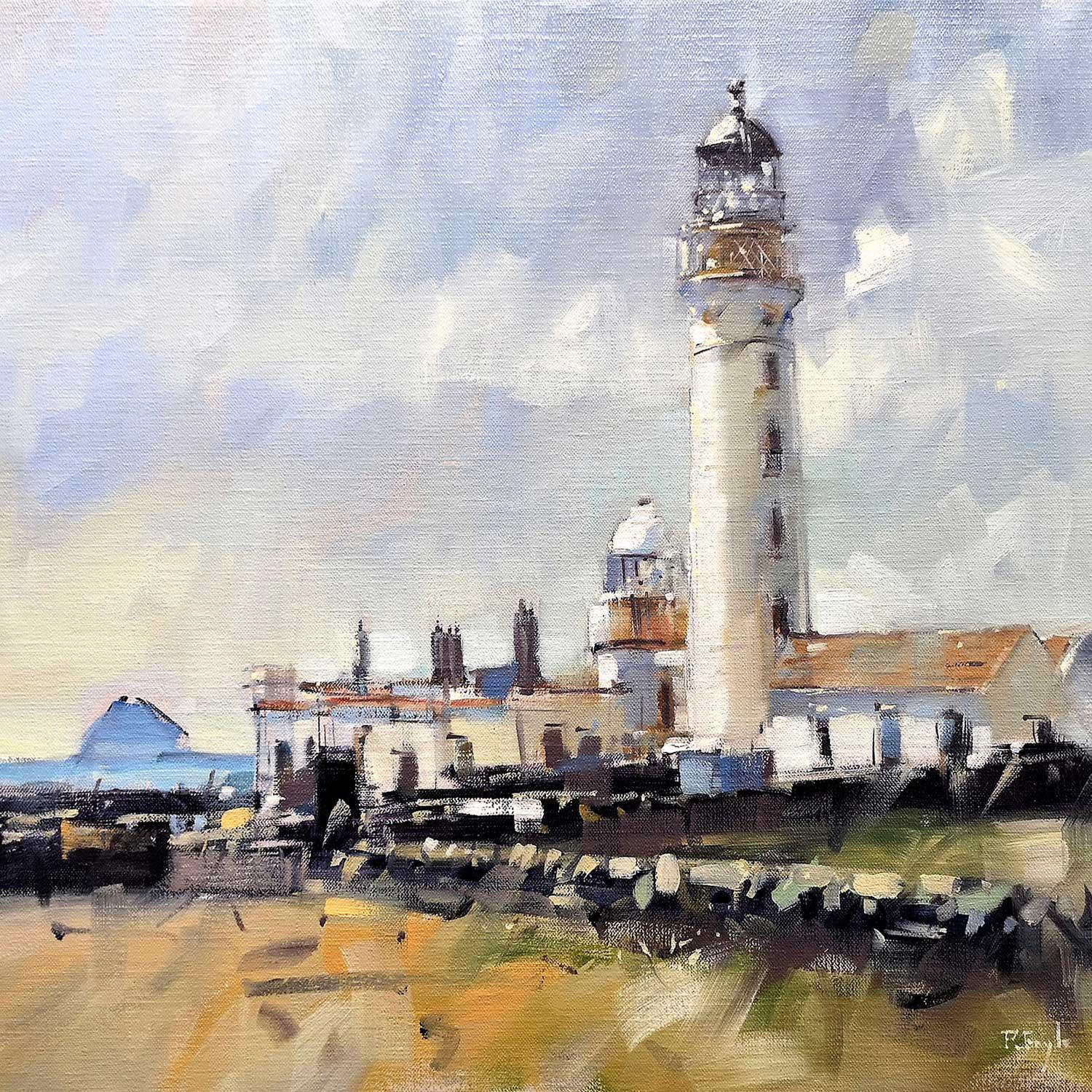 Kildonan Lighthouse, Arran by Peter Foyle