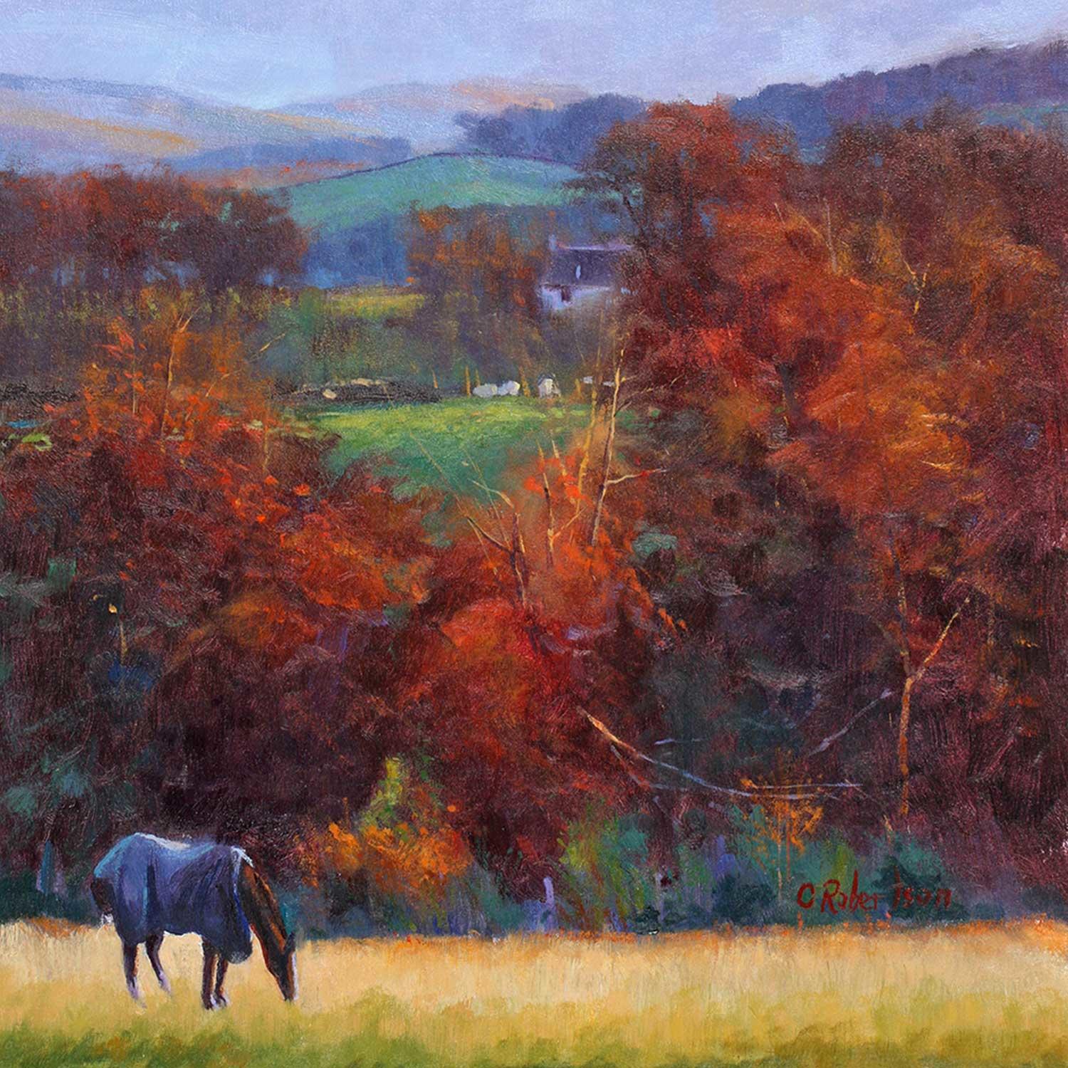 Autumn Grazing by Colin Robertson