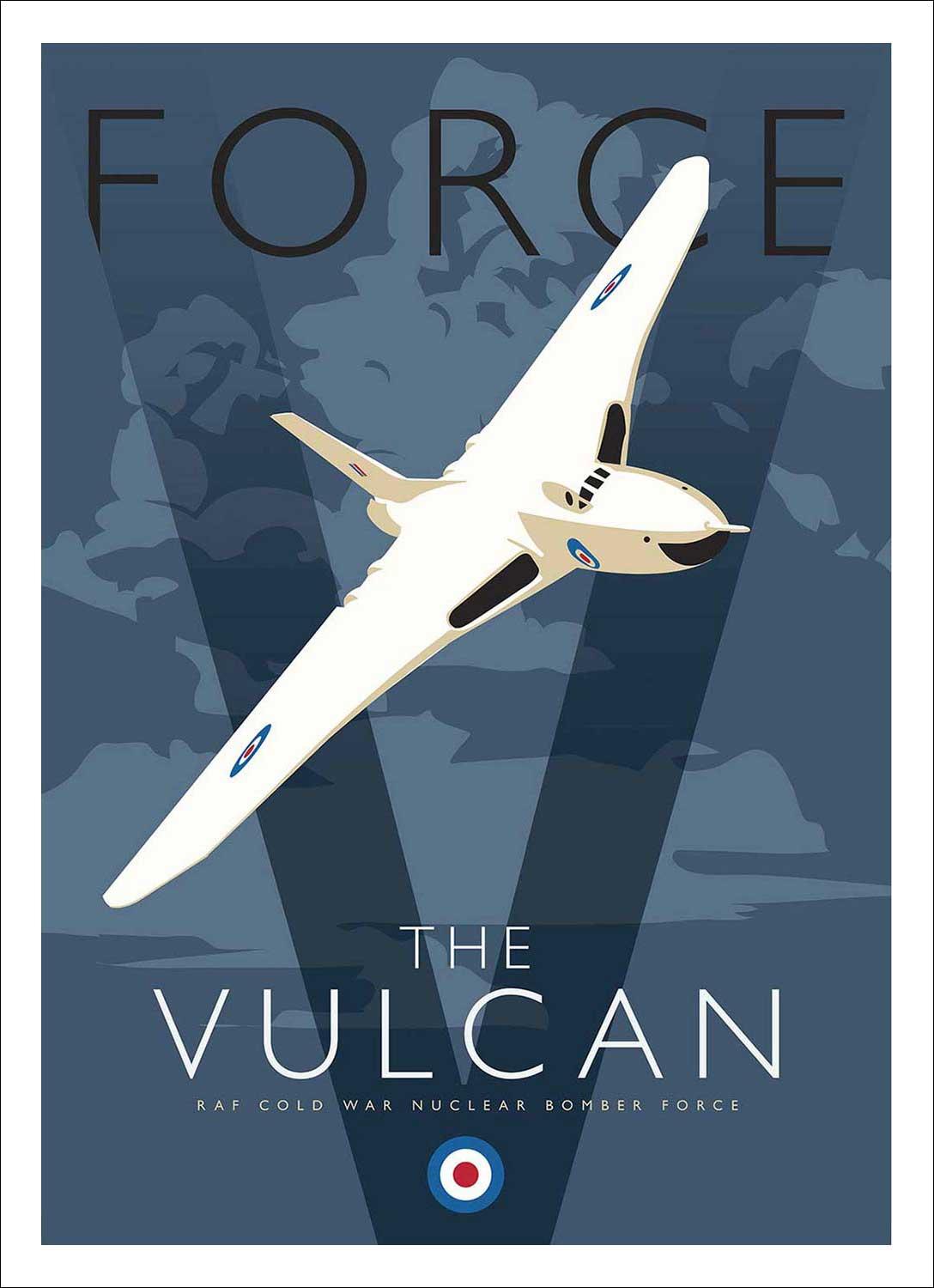 The Vulcan Art Print from an original illustration by artist Peter McDermott