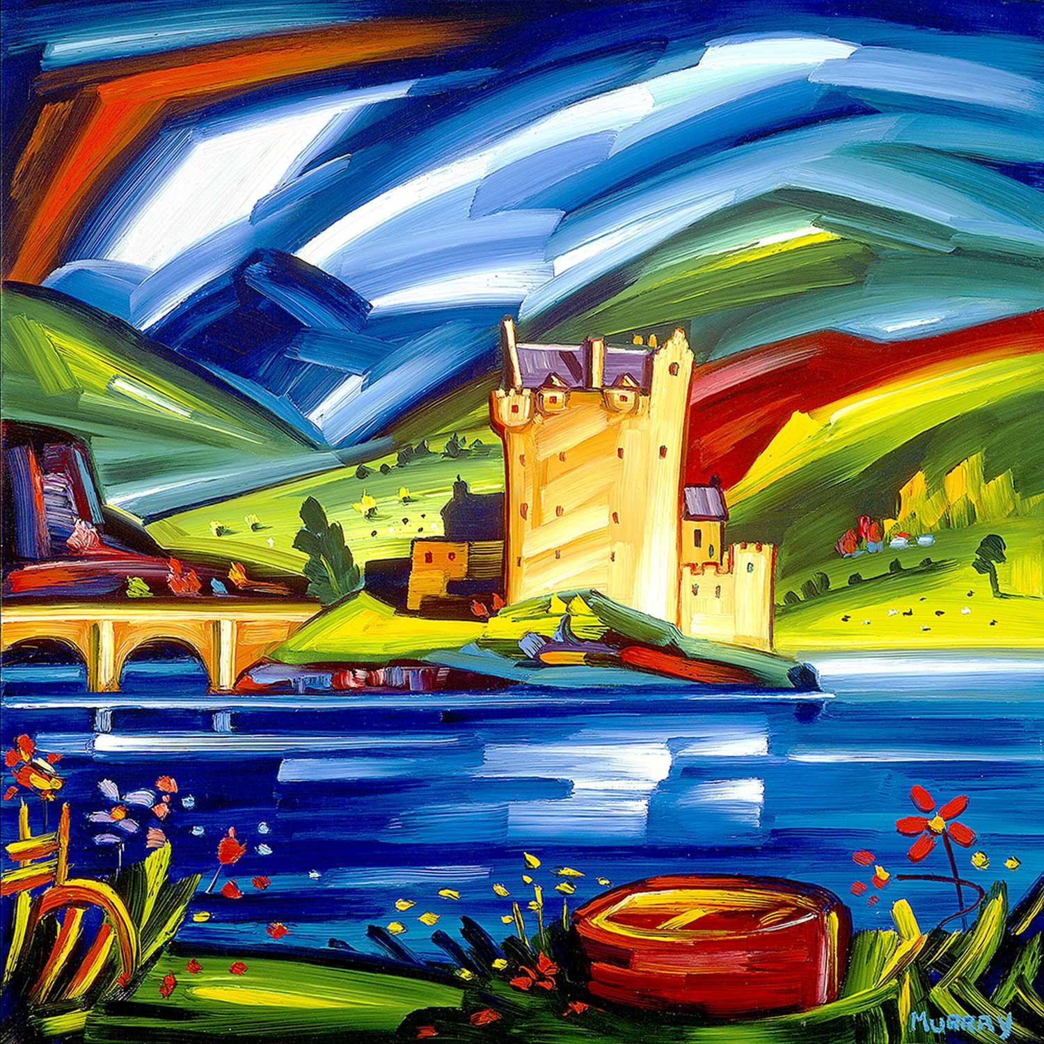 Eilean Donan Castle by artist Raymond Murray