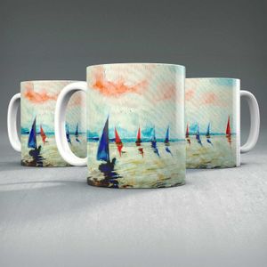 In the Distance Mug from an original painting by artist Stuart Roy