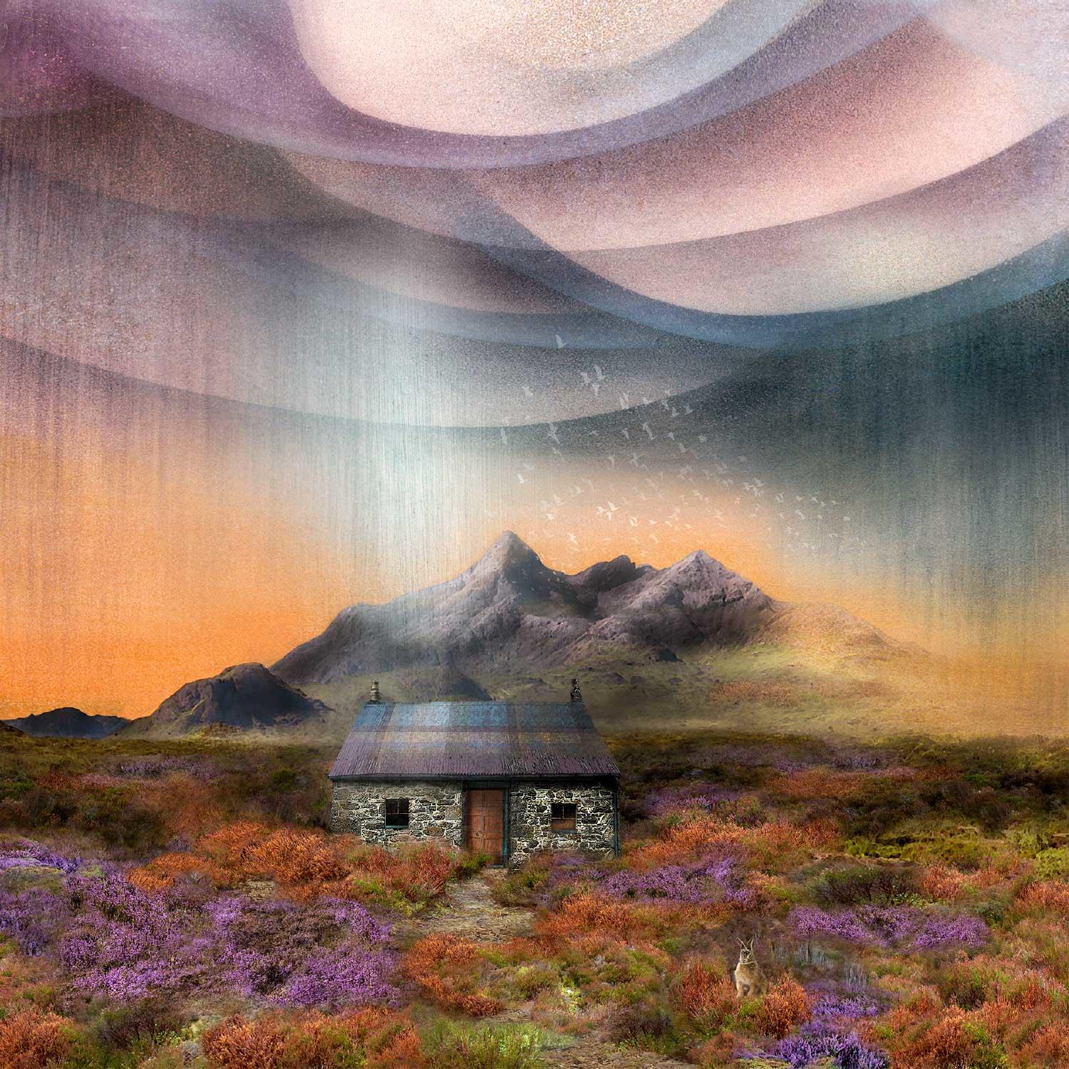 Cuillins Bothy  by Esther Cohen