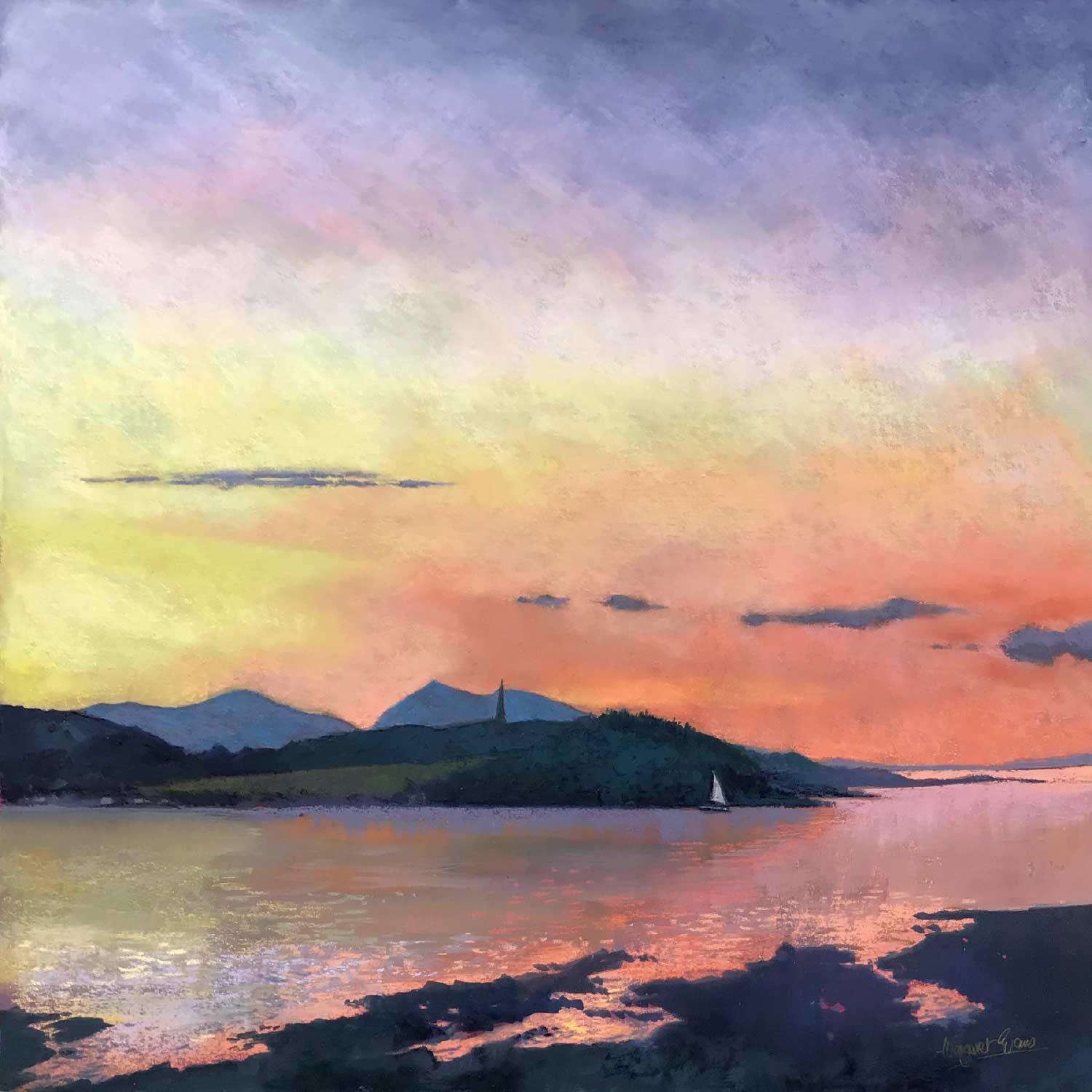 Last Sail from Oban by Margaret Evans