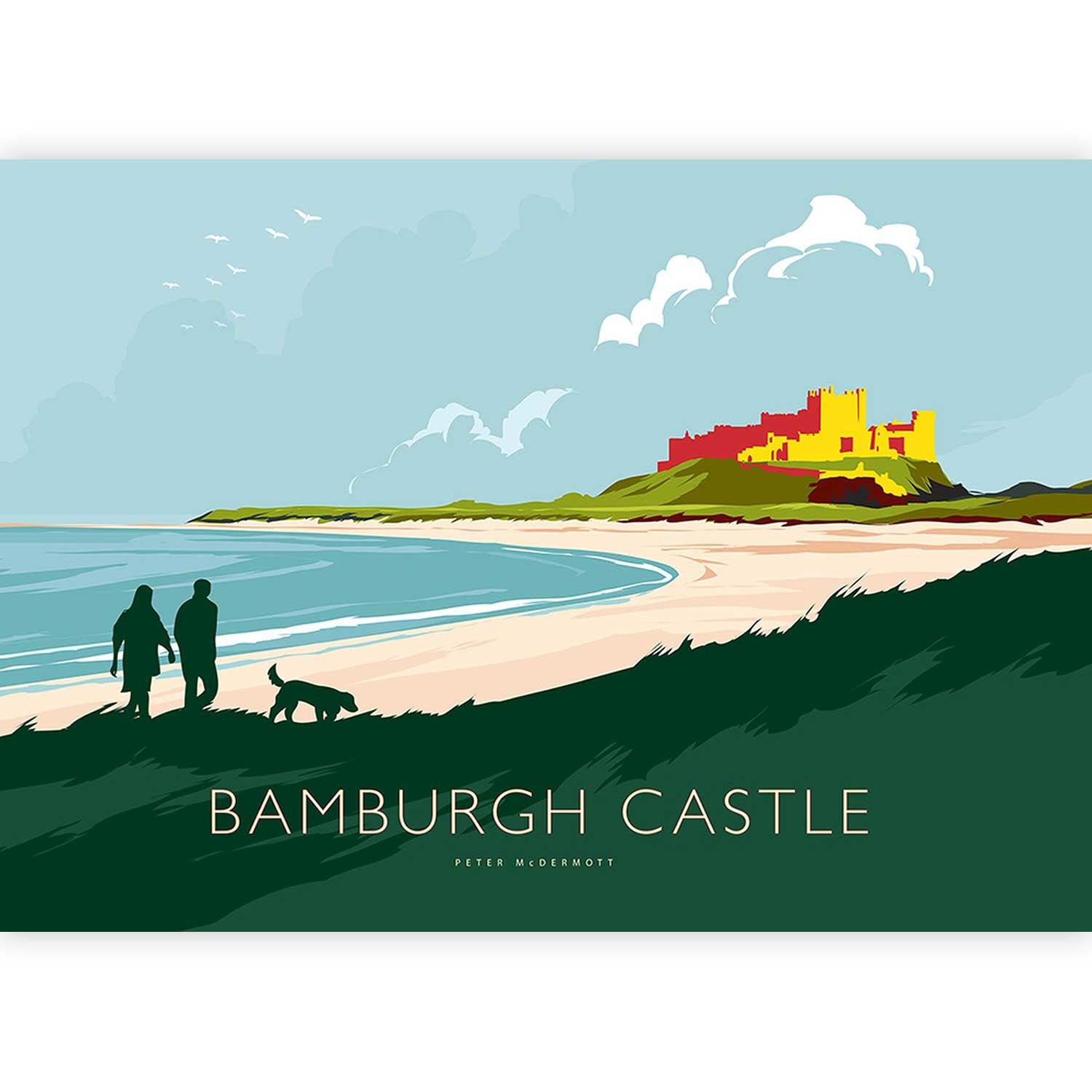 Bamburgh Castle by Peter McDermott