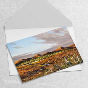 Towards Roag Greeting Card from an original painting by artist John Bathgate
