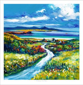Fiscavaig, Isle of Skye Art Print from an original painting by artist Jean Feeney