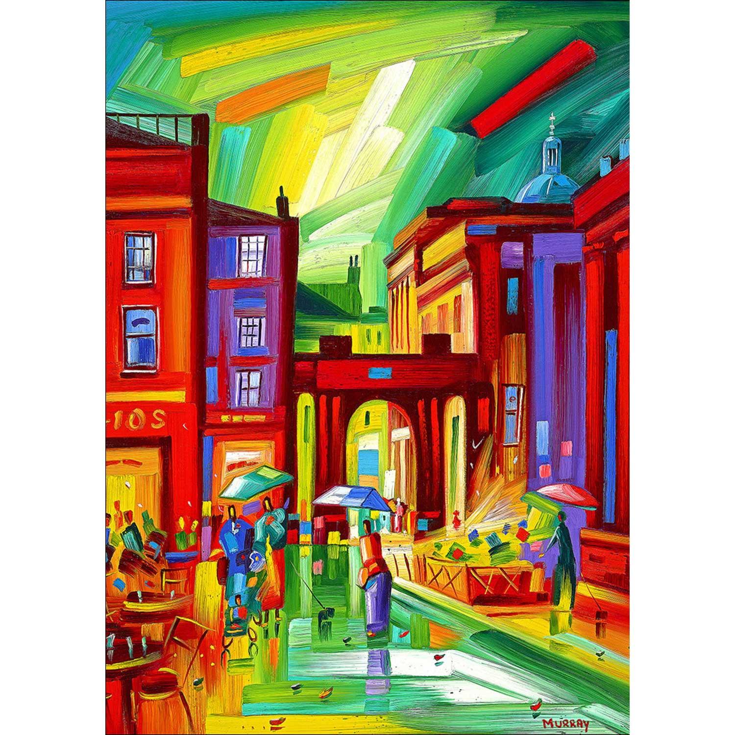 Royal Exchange Square 2 by artist Raymond Murray
