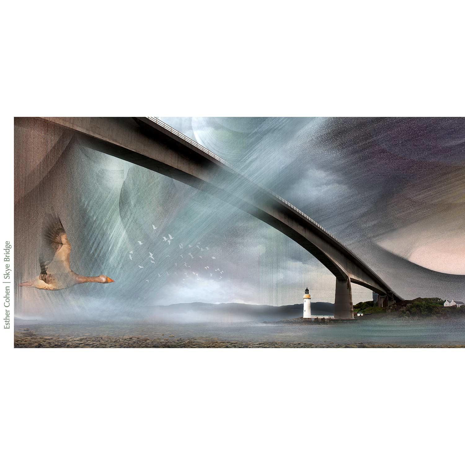 Skye Bridge by artist Esther Cohen