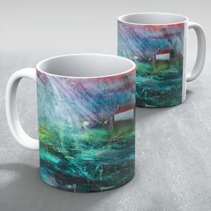 Waters Edge Mug from an original painting by artist Fiona Matheson