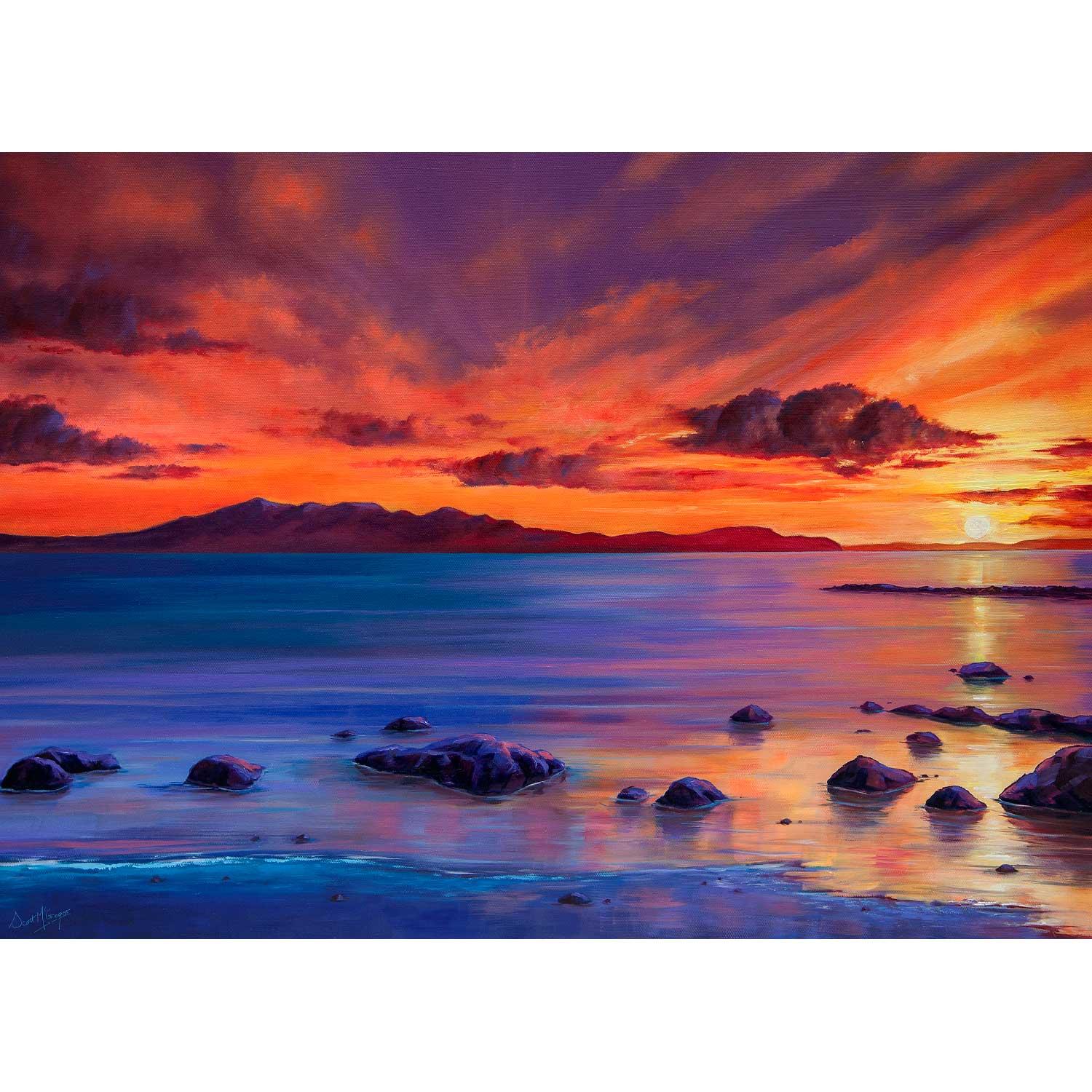 Arran Sunset by Scott McGregor