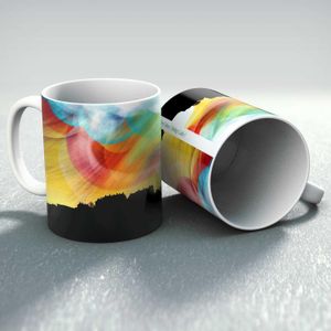 Stirling Castle 1 Mug from an original painting by artist Esther Cohen