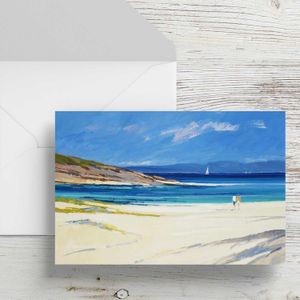 North Shore Iona Greeting Card from an original painting by artist Robert Kelsey
