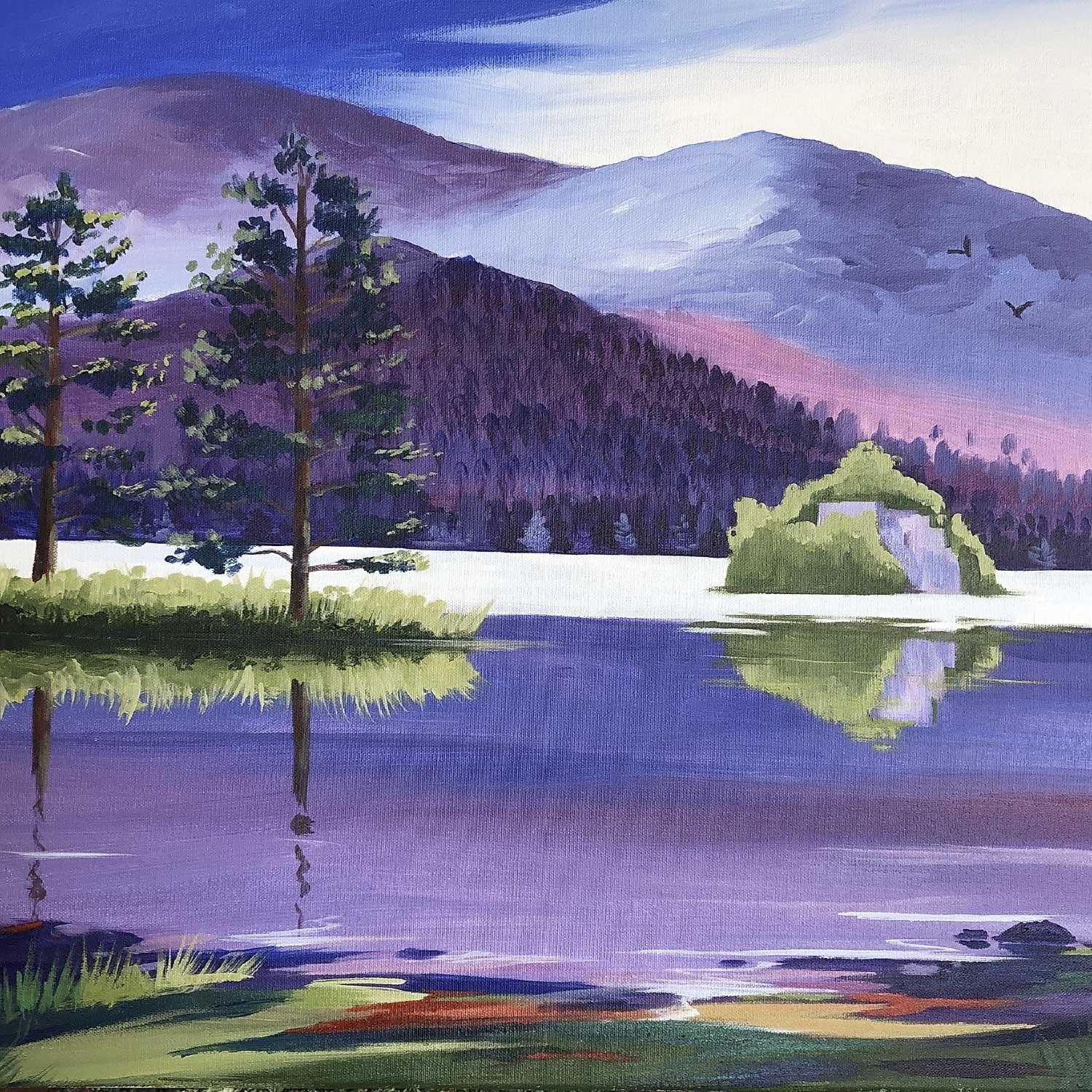 Loch an Eilein by Ann Vastano