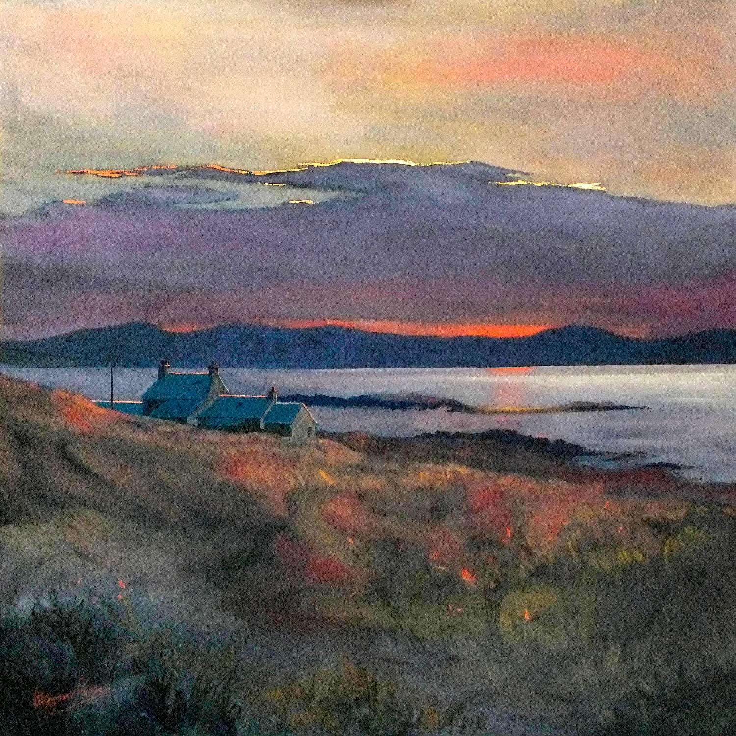 Nightfall, Iona  by Margaret Evans