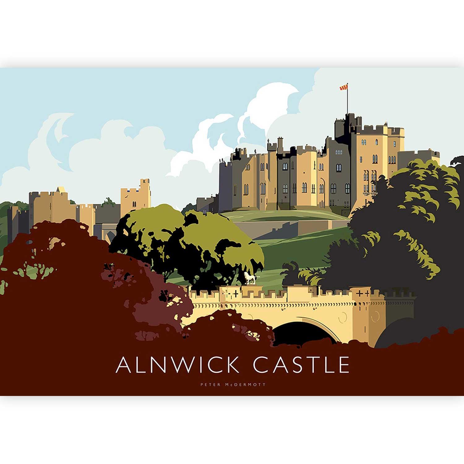Alnwick Castle by Peter McDermott