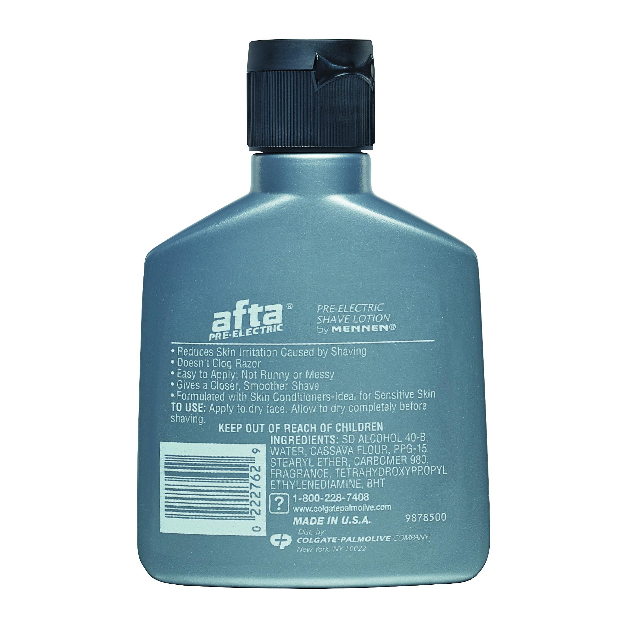 Afta® PreElectric Shave Lotion, Original Scent, 3 oz. Bottle