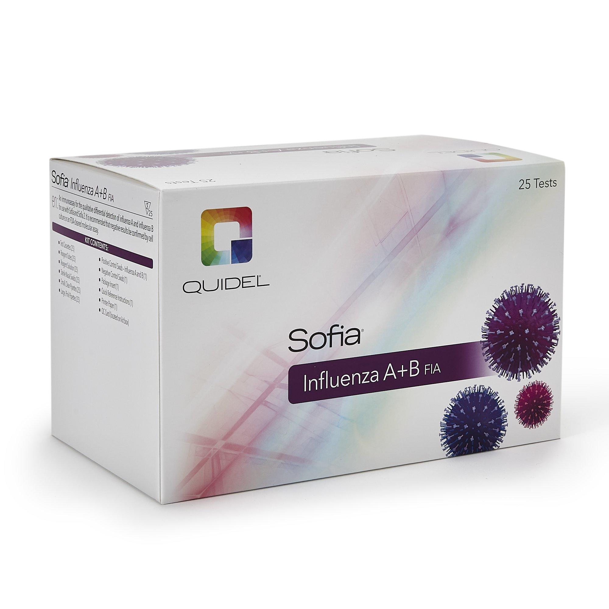 Sofia® Influenza A+B FIA Fluorescence Immunoassay (FIA) Rapid Test Kit