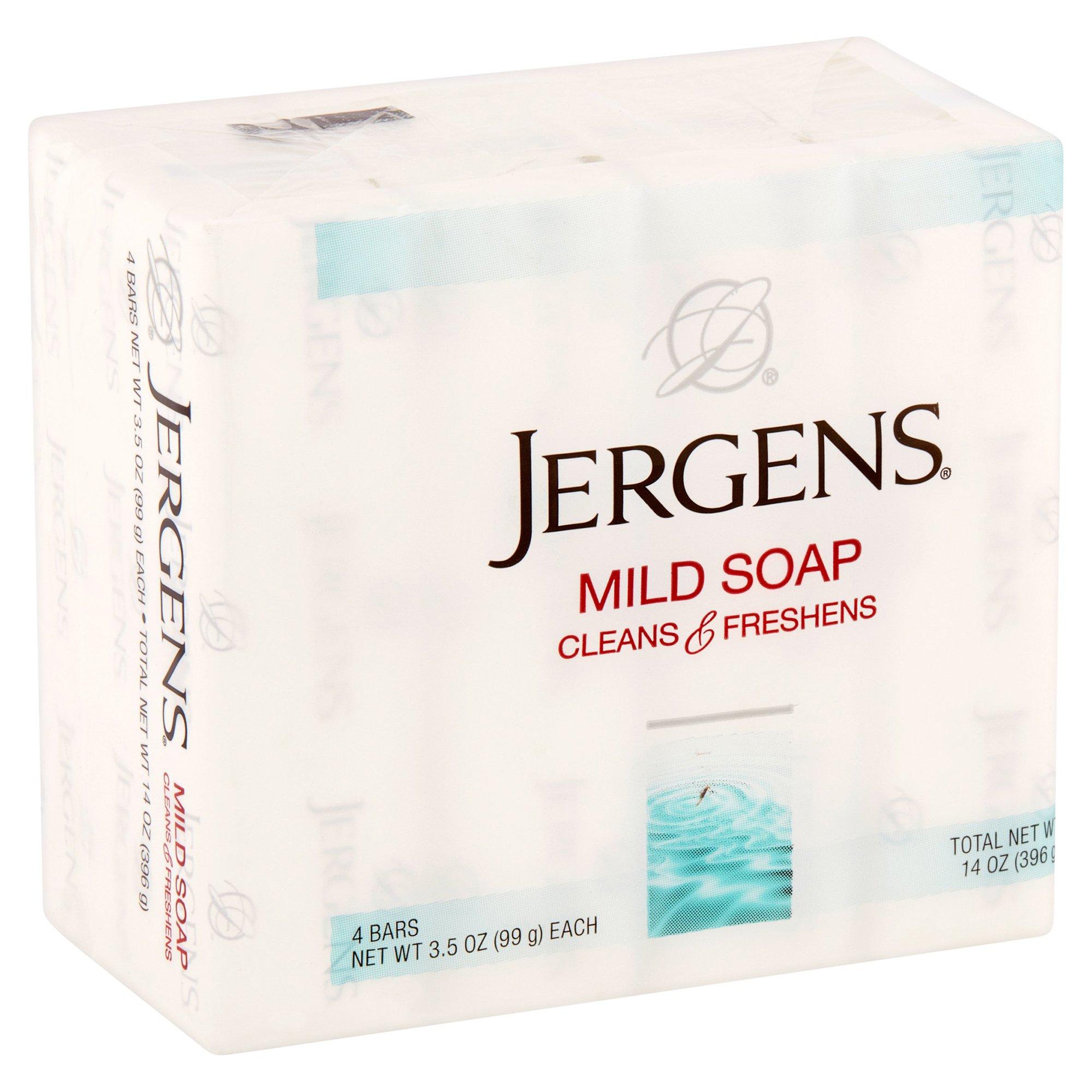 Jergens® Soap, 4 Bars per Pack