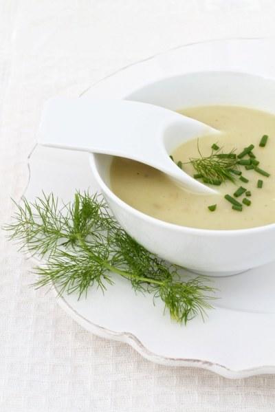 Autumn Fennel & Potato Soup with Omega 3 from Linseed/Flaxseed Oil