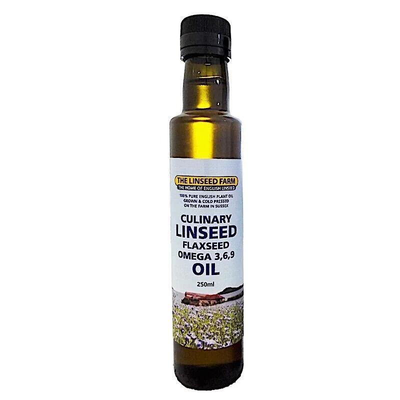 Our freshly-pressed Linseed Oil