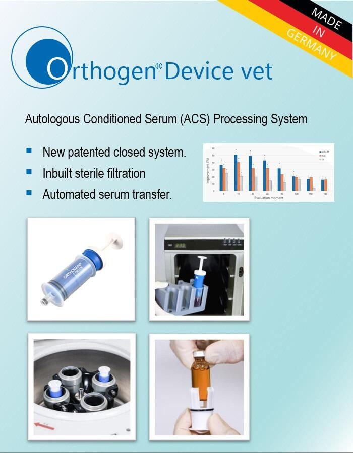 Learn more about our Orthogen Device VET (Canine)...
