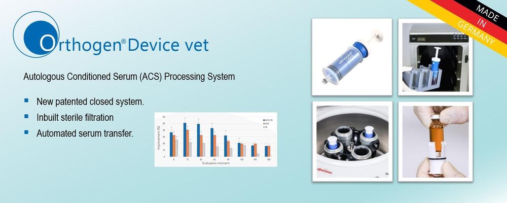 Learn more about our Orthogen Device VET (Canine)...
