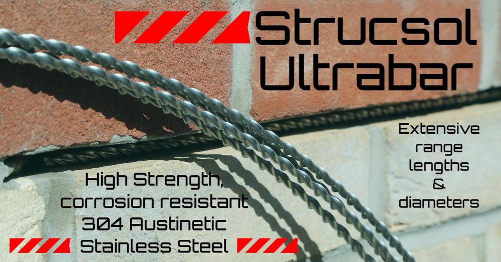 Strucsol UltrabarCompetitive pricing on helical bar for your repairs|