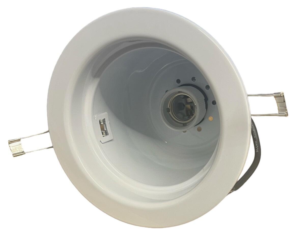 JCC Lighting Deep Recessed Downlight, MR16, White