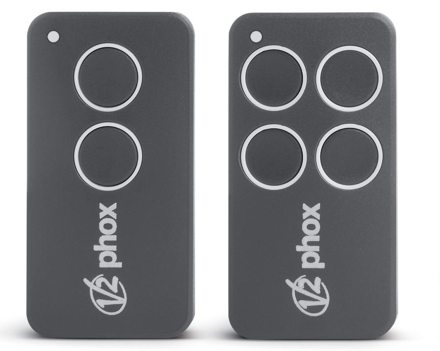 EASYTOP Remote Control , Garage Doors, V2 Automation, C/w 2 Hand