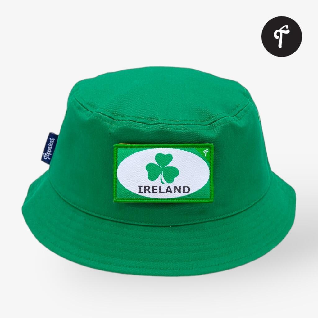 Ireland Rugby Bucket Hat Ireland Flag Patch in 8 Colour Choices