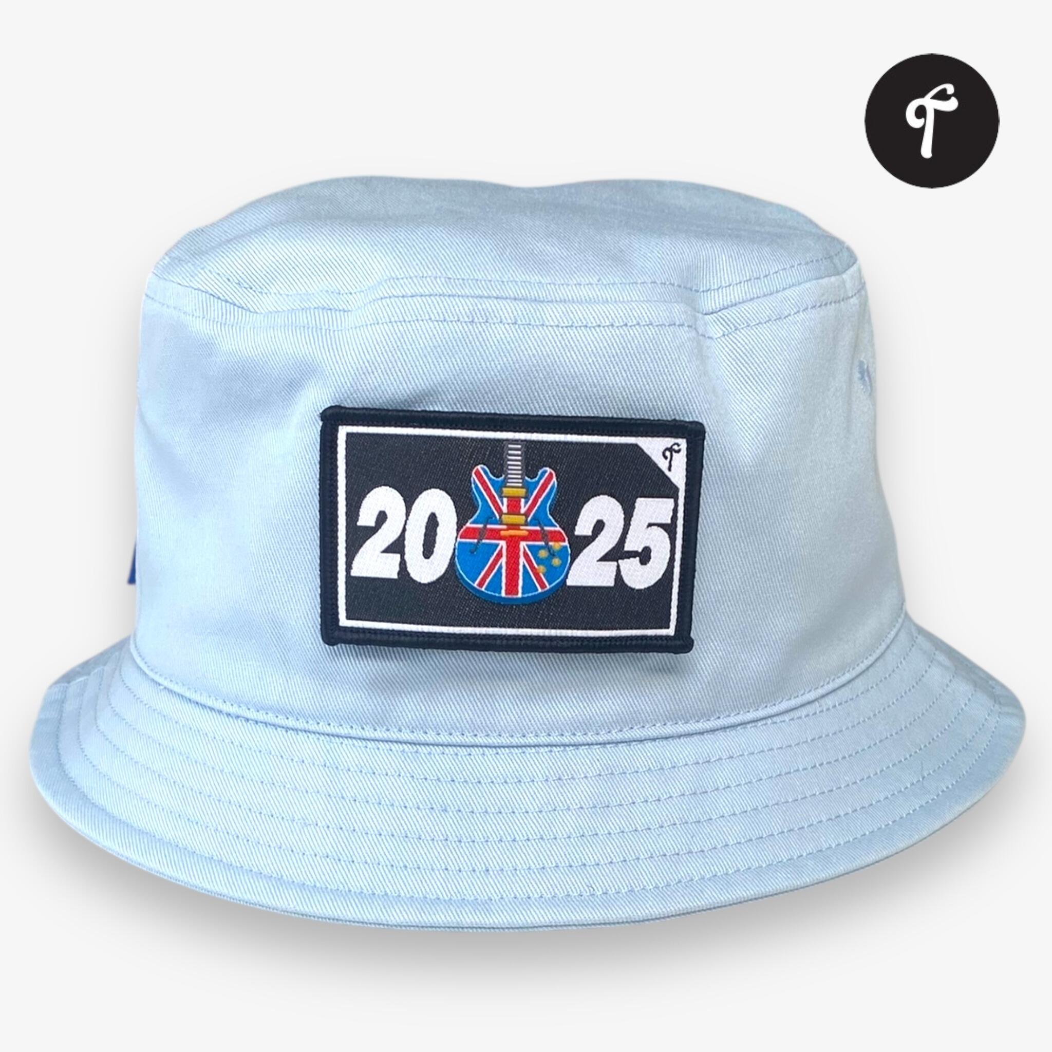 Oasis Light Blue Bucket Hat Live 2025