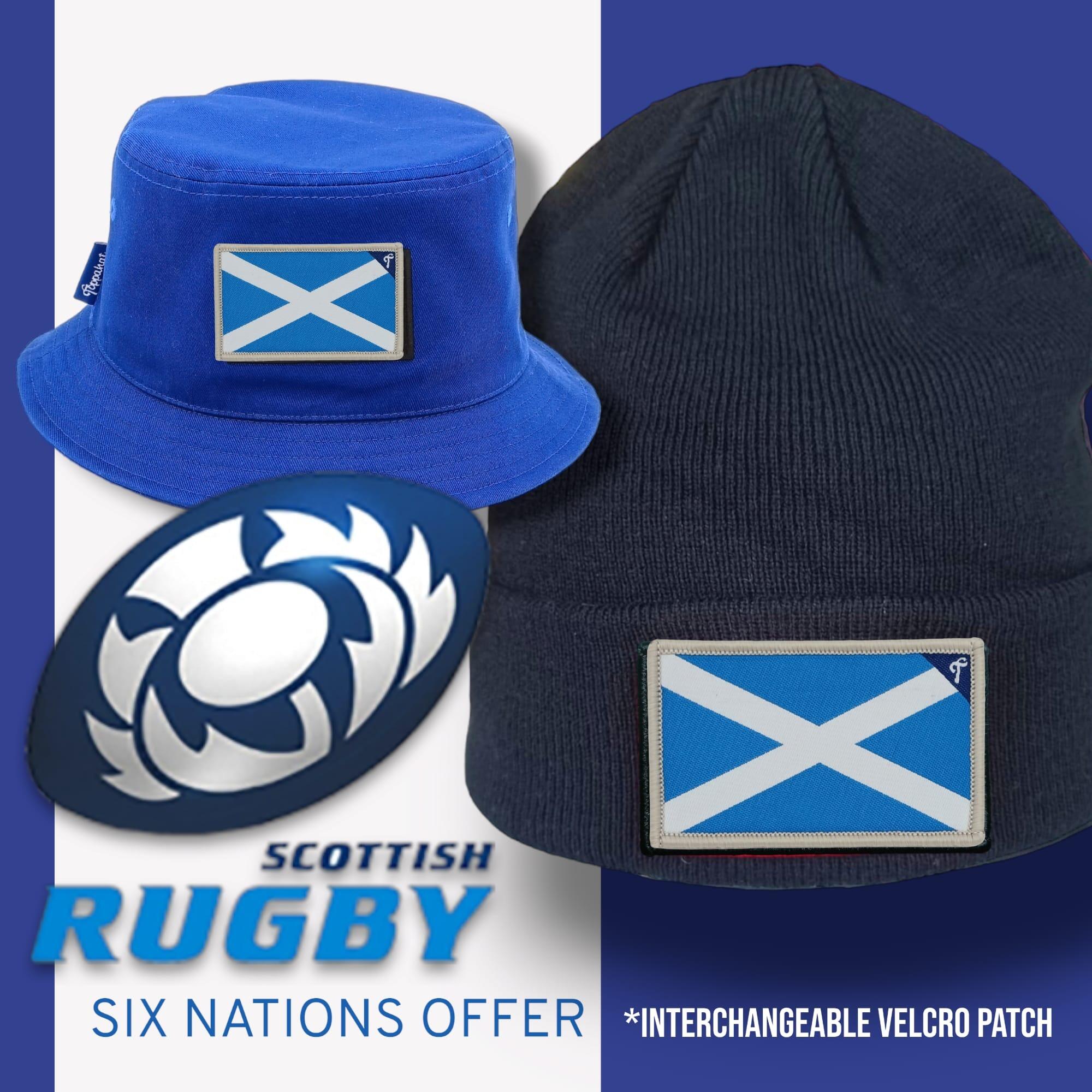 Scotland rugby bobble hat online